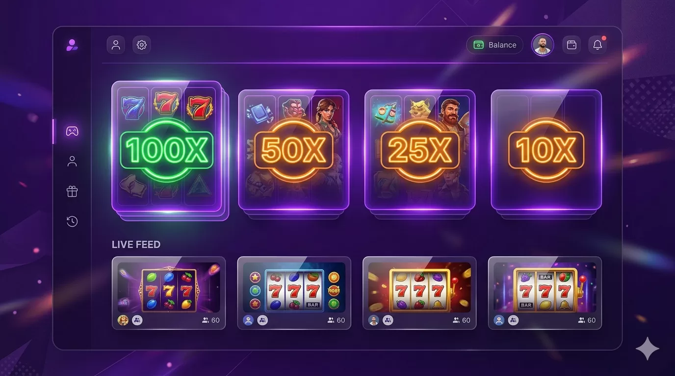 Feed Vincite Live Casino Spinlytics — vincite reali dei giocatori in tempo reale
