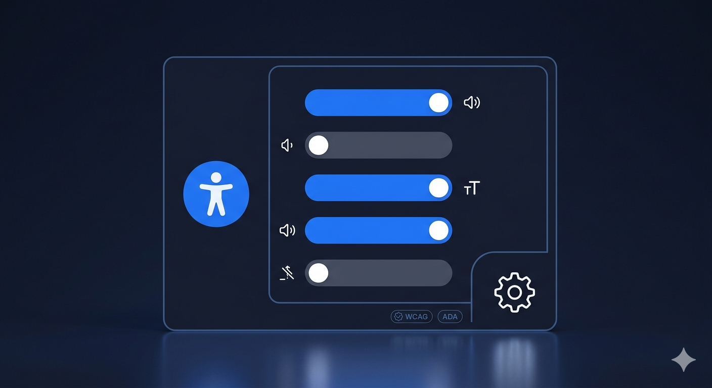 Widget accessibilità Spinlytics — WCAG 2.1 AA